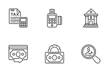 Legal And Financial Services Icon Pack