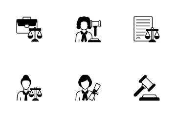 Legal And Law Icon Pack