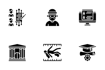 Legal Laws Justice Icon Pack