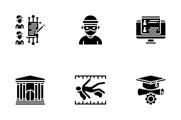 Legal Laws Justice Icon Pack