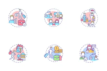 Legal Migration Icon Pack