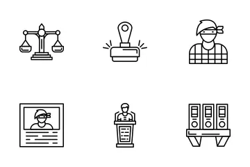 Legal Services Icon Pack