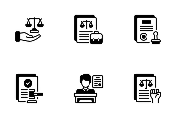 Legal Services Icon Pack