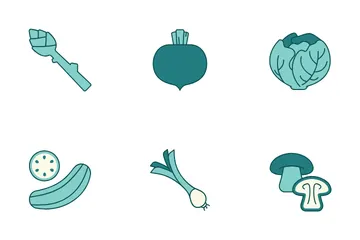 Légumes sains Pack d'Icônes