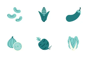 Légumes sains Pack d'Icônes