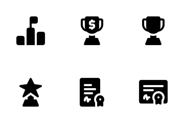 Leistung & Ziel Symbolpack