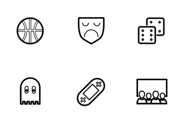 Leisure And Entertainment  Icon Pack