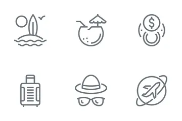  Leisure And Tourism Icon Pack