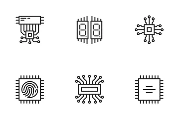 Linie - Elektronisch Symbolpack