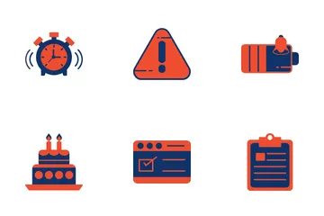 Lembrete e tarefas Pacote de Ícones