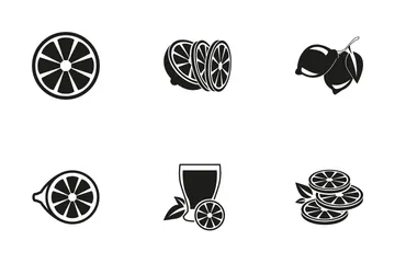 Lemon And Orange Icon Pack