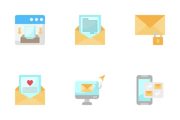Letter And Email Icon Pack