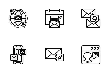 Letter And Email Icon Pack