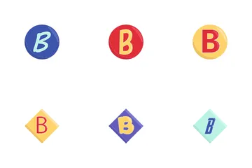 Letter B Icon Pack