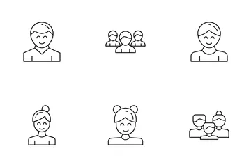 Menschen Symbolpack