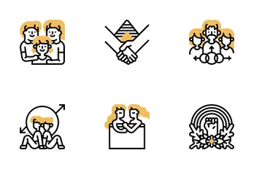 LGBT-Gemeinschaft Symbolpack