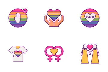 LGBT-Gemeinschaft Symbolpack