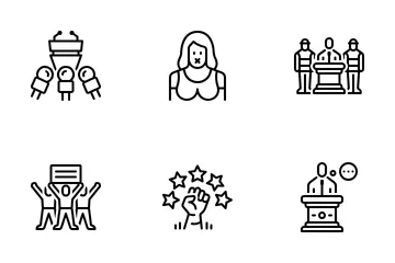 Liberté d'expression Pack d'Icônes