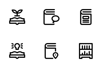 図書館 アイコンパック
