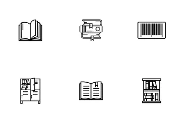 図書館 アイコンパック