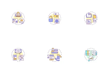 Library Management Icon Pack
