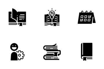 Library Process Icon Pack