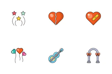 Liebe & Romantik Symbolpack