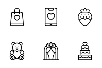 Liebe & Romantik Icon Pack