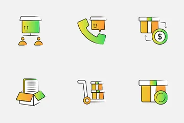Lieferung & Logistik Symbolpack