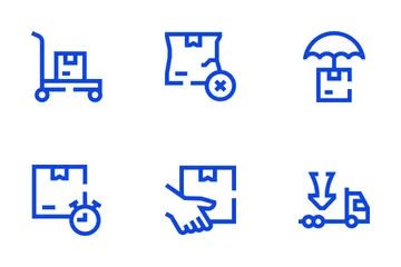 Lieferung & Logistik Symbolpack