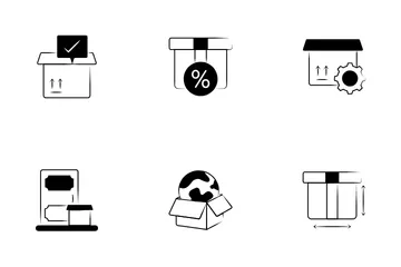 Lieferung & Logistik Symbolpack