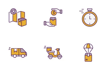 Lieferung Symbolpack