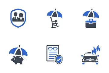 Life Insurance Icon Pack