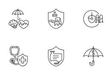 Life Insurance Icon Pack