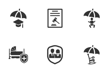 Life Insurance Icon Pack