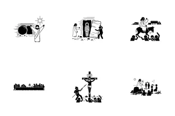 Life Of Jesus Christ Icon Pack