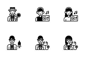 Life Style Avatar Icon Pack
