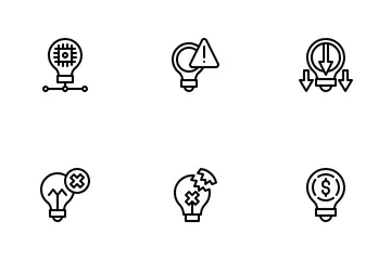 Light Bulb Icon Pack