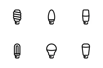 Light Bulbs Icon Pack