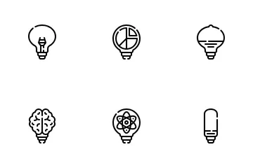 Light Bulbs Icon Pack