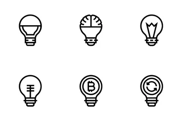 Light Bulbs Icon Pack