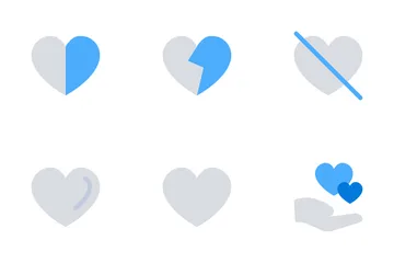 Likes & Hearts Vol-1 Icon Pack