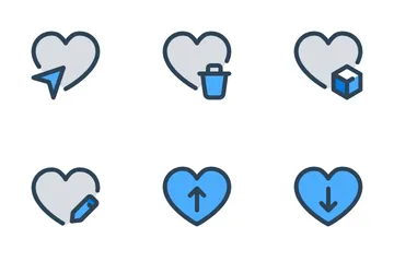 Likes & Hearts Vol-1 Icon Pack