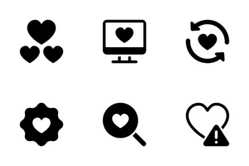 Likes & Hearts Vol-2 Icon Pack