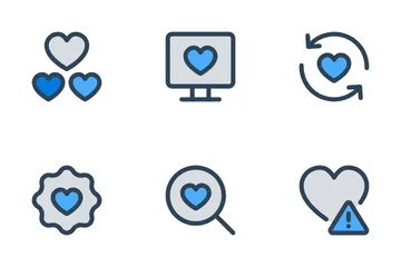 Likes & Hearts Vol-2 Icon Pack