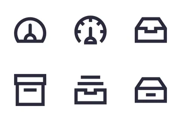 Line Essential Icons Icon Pack