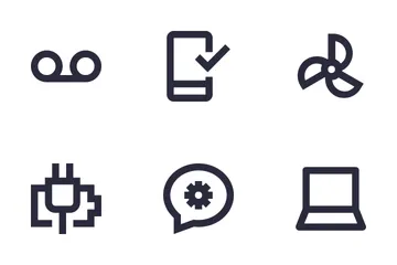 Line Essential Icons Icon Pack