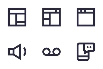 Line Essential Icons Icon Pack