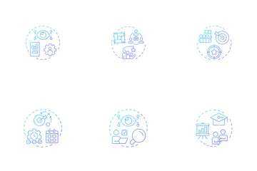 Line Management Icon Pack