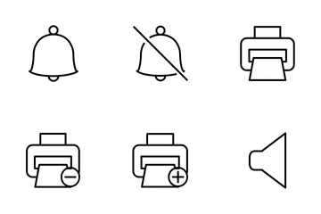 Line Vector Icons Icon Pack